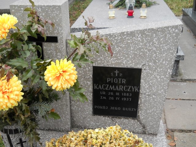 Piotr Kaczmarczyk 1883 Kraków Mogiła - Grobonet - Wyszukiwarka osób pochowanych