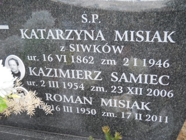 Kazimierz Samiec 1954 Kraków Mogiła - Grobonet - Wyszukiwarka osób pochowanych