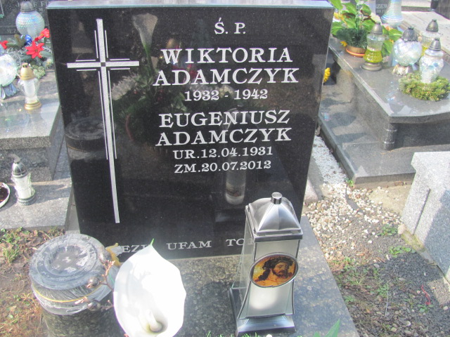 Eugeniusz Adamczyk 1931 Kraków Mogiła - Grobonet - Wyszukiwarka osób pochowanych