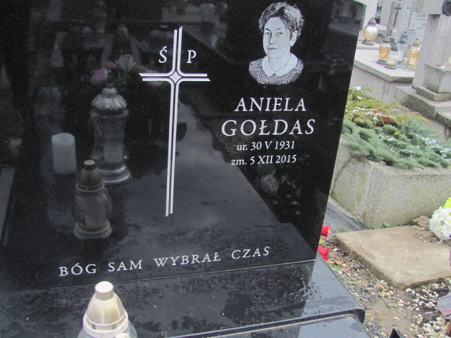 Aniela Gołdas 1931 Kraków Mogiła - Grobonet - Wyszukiwarka osób pochowanych