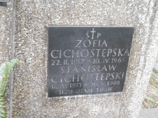 Stanisław Cichostępski 1913 Kraków Mogiła - Grobonet - Wyszukiwarka osób pochowanych